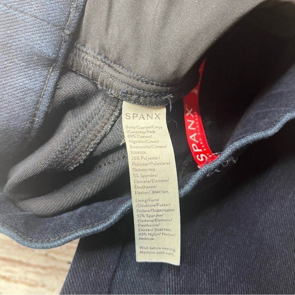 Spanx Ankle Length Skinny Jean-ish Legging Size M - Picture 5 of 7